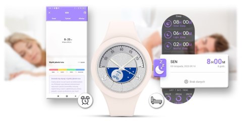 Smartwatch Damski Gravity GT14-1 Różowy