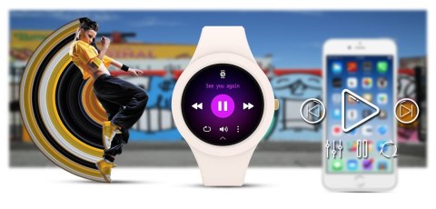 Smartwatch Damski Gravity GT14-1 Różowy