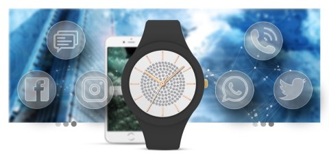 Smartwatch Damski Gravity GT14-3 Czarny