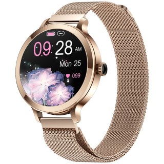 Smartwatch Damski Veltori VT340-1 - Złota Bransoleta