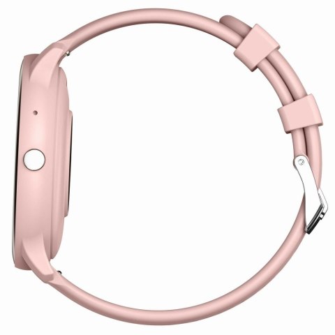Smartwatch Gravity GT1-6 PRO Różowy + Biały pasek
