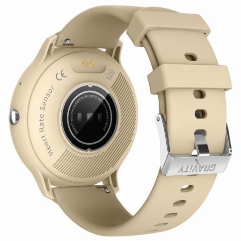 Smartwatch Gravity GT1-8 PRO Żółty + Fioletowy pasek