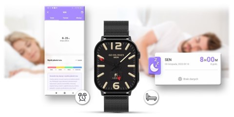 Smartwatch Gravity GT15-2 Pomarańczowy - Pasek i bransoleta