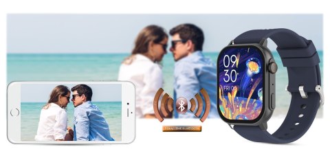 Smartwatch Gravity GT15-4 Niebieski z dwoma paskami
