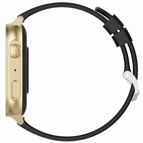 Smartwatch Gravity GT15-6 Czarny ze Złotą Bransoletą