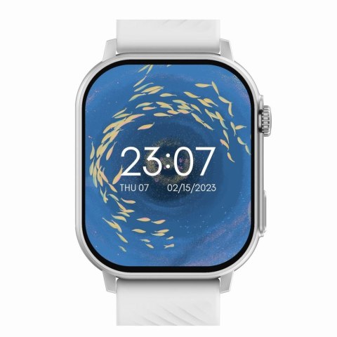 Smartwatch Gravity GT15-8 Szary ze Srebrną Bransoletą