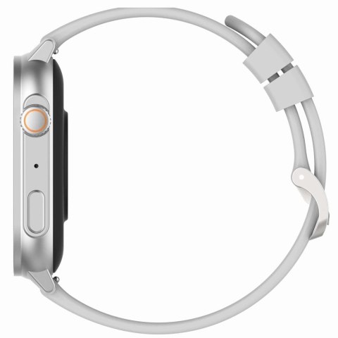 Smartwatch Gravity GT15-8 Szary ze Srebrną Bransoletą