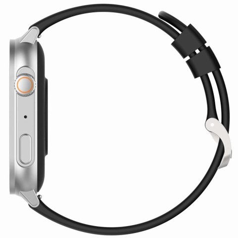 Smartwatch Gravity GT15-9 Czarny + Srebrna Bransoleta Mesh