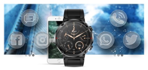 Smartwatch Gravity GT21-1 z Bransoletą i Paskiem