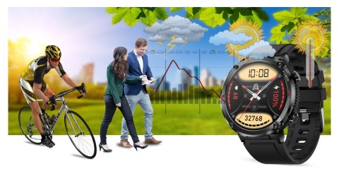 Smartwatch Gravity GT21-1 z Bransoletą i Paskiem