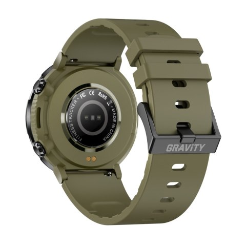 Smartwatch Gravity GT21-7 z dwoma paskami silikonowymi