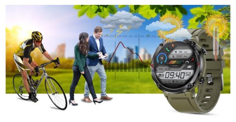 Smartwatch Gravity GT21-7 z dwoma paskami silikonowymi