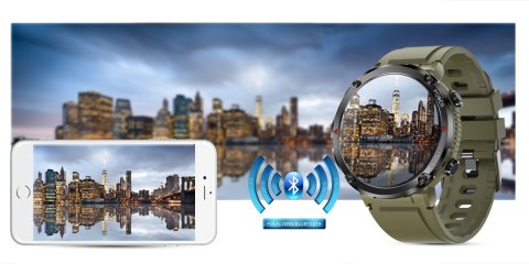 Smartwatch Gravity GT21-7 z dwoma paskami silikonowymi