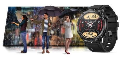 Smartwatch Gravity GT21-7 z dwoma paskami silikonowymi