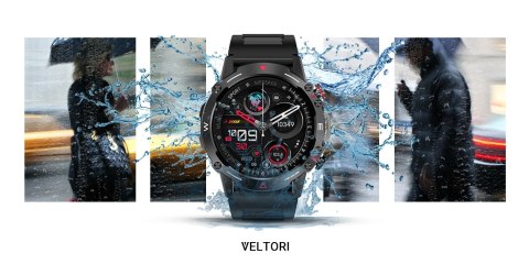 Smartwatch Veltori VT110-1 AMOLED 1,43" z paskiem silikonowym