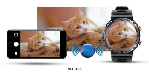 Smartwatch Veltori VT130-1 z ekranem IPS i funkcją rozmów