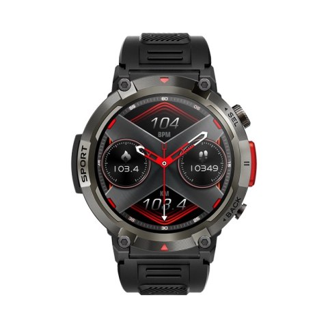 Smartwatch Veltori VT140-1: Czarny, Sportowy i Elegancki