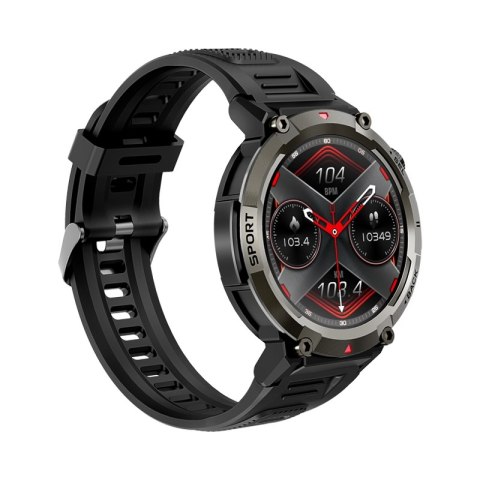 Smartwatch Veltori VT140-1: Czarny, Sportowy i Elegancki
