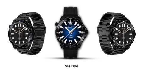Zestaw Smartwatch Veltori VT150-1: Pasek Silikon + Bransoleta