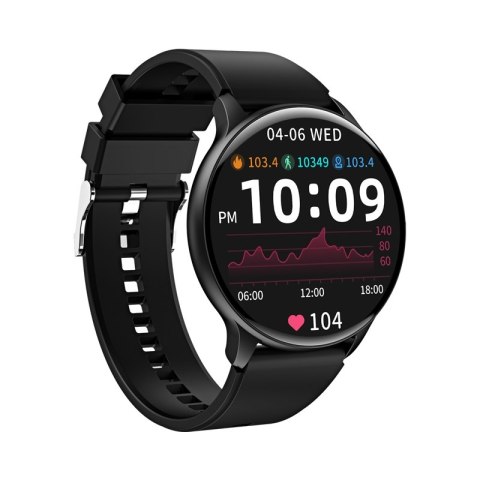 Smartwatch Veltori VT160-1 z Ekranem 1,53 cala - Czarny