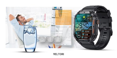 Smartwatch Veltori VT200-1 z Dużym Ekranem 1,96 cala