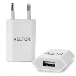 Uniwersalna ładowarka sieciowa VELTORI VTL1 USB 5V 1A