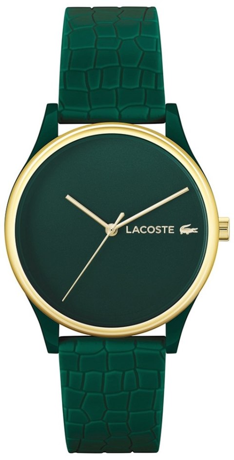 Zegarek Damski Lacoste Crocodelle 2001247 Zielony z BOX