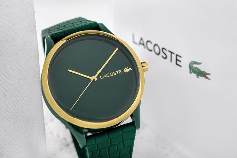 Zegarek Damski Lacoste Crocodelle 2001247 Zielony z BOX