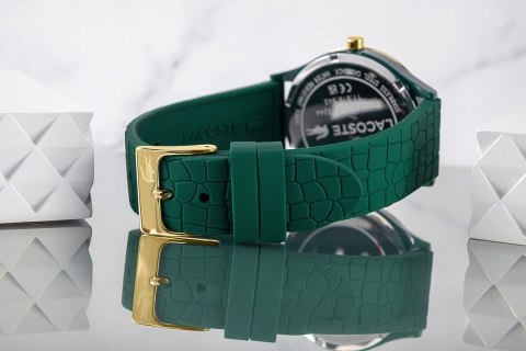 Zegarek Damski Lacoste Crocodelle 2001247 Zielony z BOX