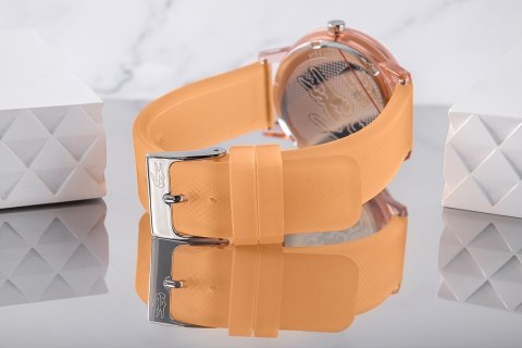 Damski zegarek Lacoste 12.12 Peach - brzoskwiniowy róż