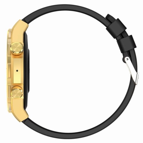Smartwatch Gravity GT13-2 Złoty - Silikonowy pasek i bransoleta