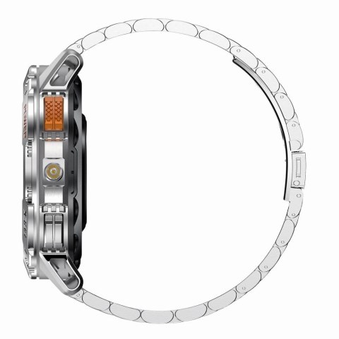 Smartwatch Gravity GT22-2 - Srebrna bransoleta + Pasek