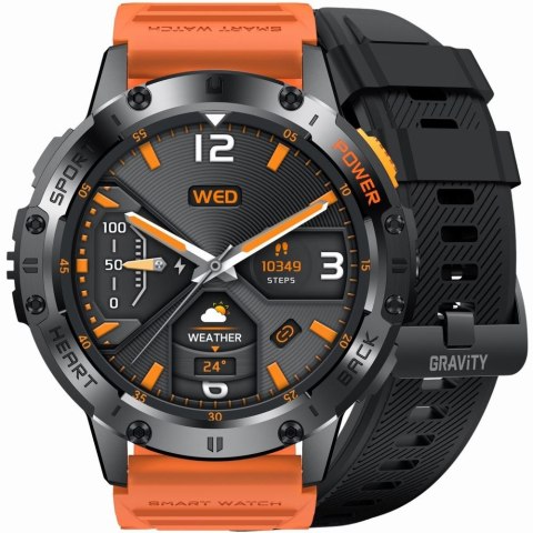 Smartwatch Gravity GT22-3 - Zestaw z wymiennymi paskami