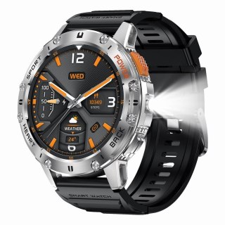 Smartwatch Gravity GT22-4 - Srebrny z wymiennymi paskami