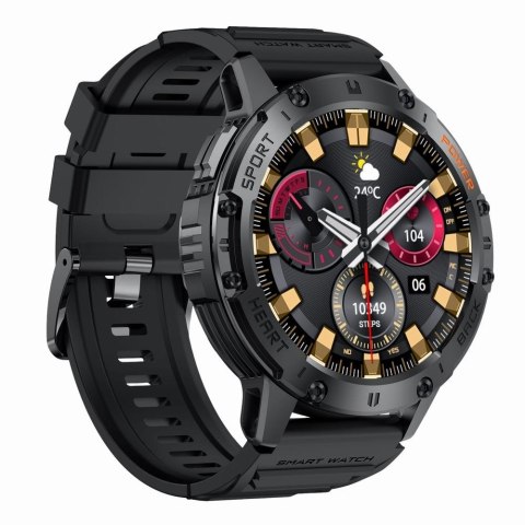 Smartwatch Gravity GT22-5: Stylowy zegarek z funkcją rozmowy