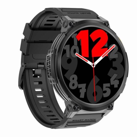 Smartwatch Gravity GT23-1: Elegancja ze stali i silikonu