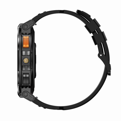 Smartwatch Gravity GT23-1: Elegancja ze stali i silikonu