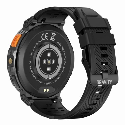Smartwatch Gravity GT23-3: Sportowy design i funkcjonalność