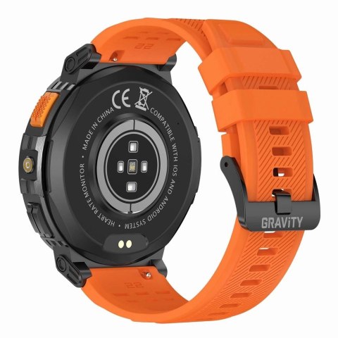 Smartwatch Gravity GT23-3: Sportowy design i funkcjonalność