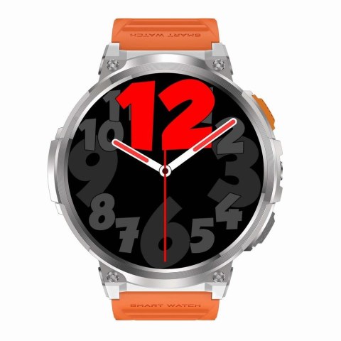 Smartwatch Gravity GT23-4: Srebrna obudowa i zestaw pasków