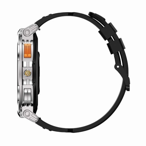 Smartwatch Gravity GT23-4: Srebrna obudowa i zestaw pasków