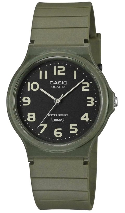 Zegarek Casio MQ-24UC-3BDF Zielony Analogowy + Oryginalny BOX
