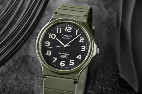 Zegarek Casio MQ-24UC-3BDF Zielony Analogowy + Oryginalny BOX