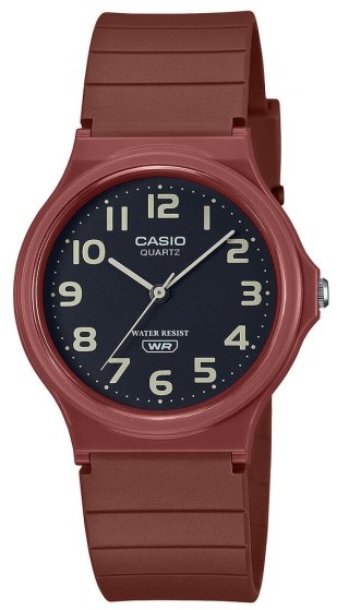 Zegarek Damski Casio MQ-24UC-4BDF Bordowy + Oryginalny BOX