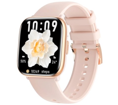 Smartwatch Damski Rubicon RNCF31 Rose Gold + 2 Paski
