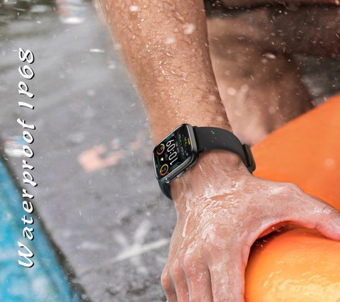 Smartwatch Damski Rubicon RNCF31 Rose Gold + 2 Paski