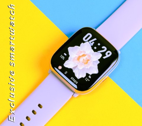 Smartwatch Damski Rubicon RNCF31 Rose Gold + 2 Paski