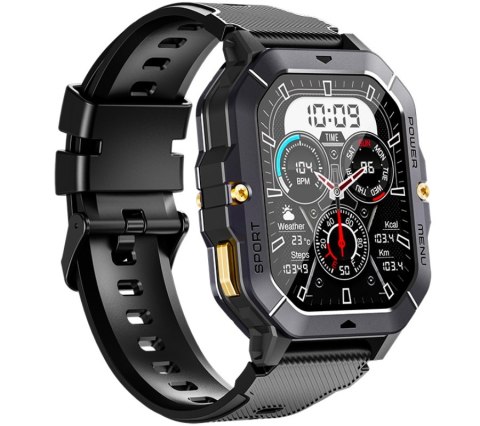 Smartwatch Męski Rubicon RNCF23 Bluetooth Call Black