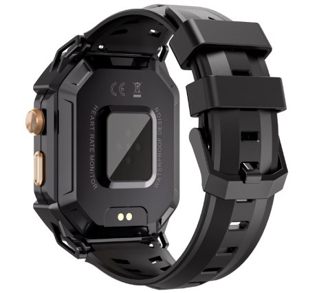 Smartwatch Męski Rubicon RNCF24 Black AMOLED HD