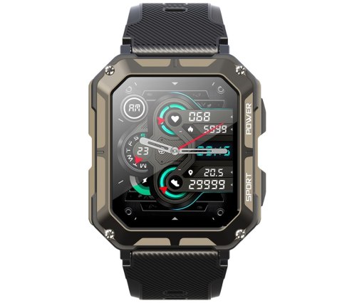 Smartwatch Męski Rubicon RNCF27 Bluetooth Call Czarny